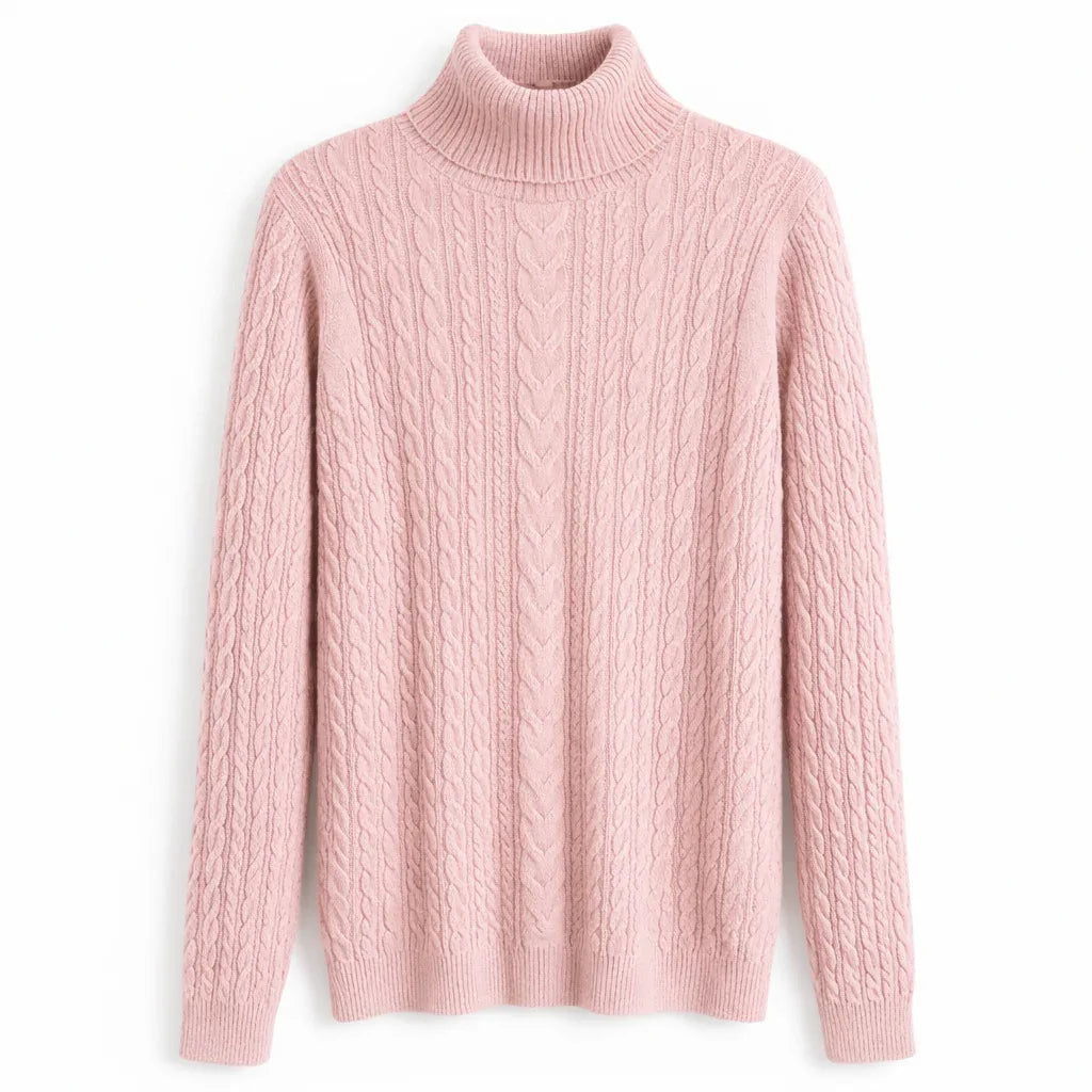 Lands' End Women's Cotton Turtleneck Sweater - Gomix Brands Outlet